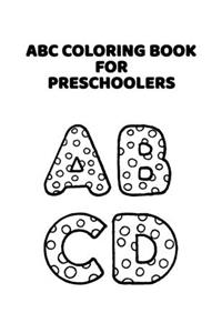 ABC Coloring Book For Preschoolers