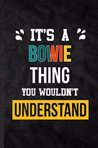 It's a Bowie Thing You Wouldn't Understand