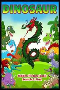 DINOSAUR Hidden Picture Book Search & Find