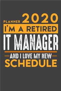 Planner 2020 for retired IT MANAGER