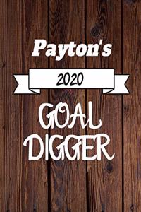 Payton's 2020 Goal Digger
