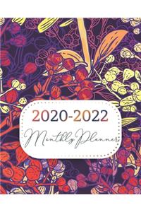 2020-2022 Monthly Planner