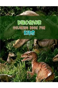 Dinosaur Coloring Book For Kids: A Dinosaur Activity Book Adventure for Boys & Girls, Ages 2-4, 4-8 (25 pages 8.5" X 11")