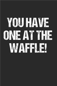 Du hast einen an der Waffel Denglisch Geschenk