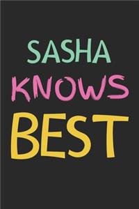 Sasha Knows Best