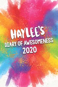 Haylee's Diary of Awesomeness 2020