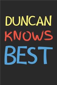 Duncan Knows Best