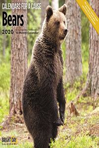 BEARS WALL CALENDAR 2020