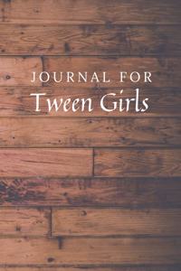 Journal For Tween Girls
