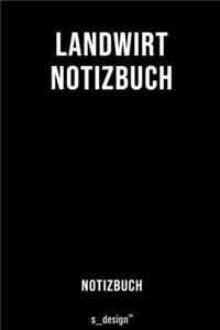 Notizbuch für Landwirte / Landwirt / Landwirtin