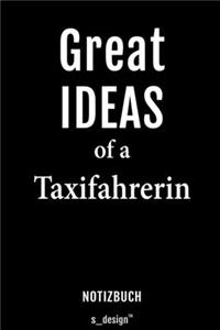 Notizbuch für Taxifahrer / Taxifahrerin