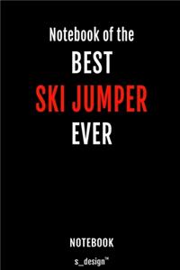 Notebook for Ski Jumpers / Ski Jumper