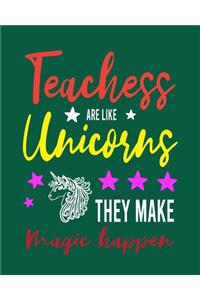 Teachers Are Like Unicorns They Make Magic Happen