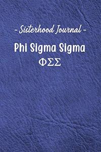 Sisterhood Journal Phi Sigma Sigma