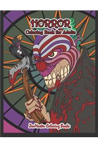Horror Coloring Book for Adults