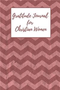 Gratitude Journal for Christian Women