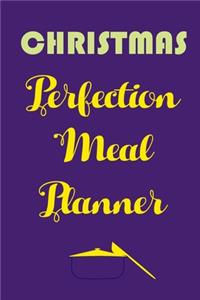 Christmas Perfection Meal Planner