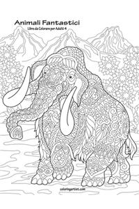 Animali Fantastici Libro da Colorare per Adulti 4