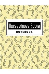 Horseshoes Score Notebook