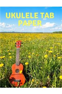 Ukulele Tab Paper