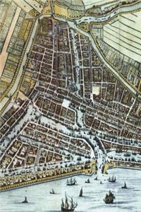 1652 Map of Rotterdam, Netherlands Journal