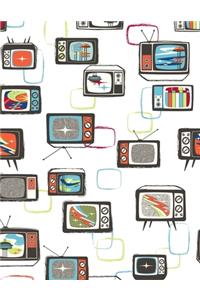 Retro 1950's Television Composition Book