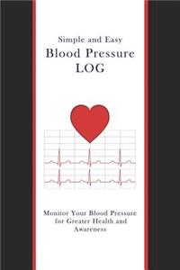 Simple and Easy Blood Pressure Log