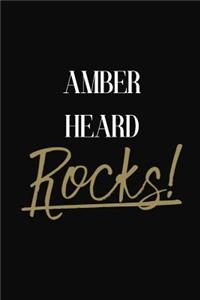 Amber Heard Rocks!: Amber Heard Diary Journal