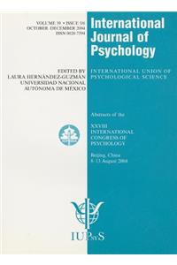 28th International Congress of Psychology Abstracts