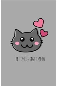 The Time is Right Meow