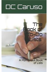 The Book of 'to-Do Lists'