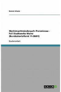 Marktmachtmissbrauch