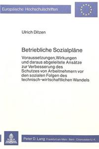 Betriebliche Sozialplaene