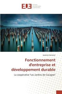 Fonctionnement d'Entreprise Et Développement Durable