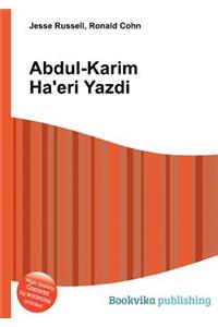 Abdul-Karim Ha'eri Yazdi