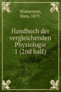 Handbuch der vergleichenden Physiologie
