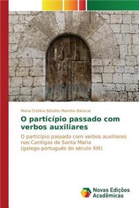 O particípio passado com verbos auxiliares