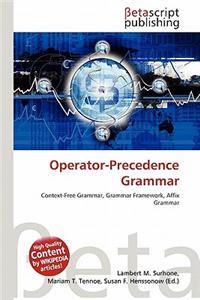 Operator-Precedence Grammar