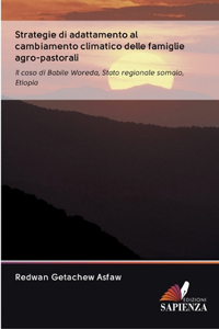 Strategie di adattamento al cambiamento climatico delle famiglie agro-pastorali