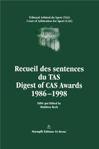 Digest of CAS Awards I, 1986-1998