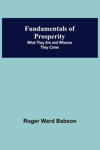 Fundamentals of Prosperity
