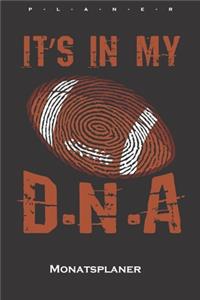 It´s in my DNA Monatsplaner