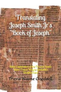 Translating Joseph Smith Jr's 