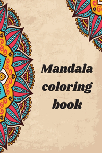 Mandala coloring book