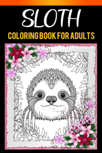 Sloth Coloring Book for Adults