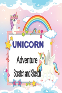 Unicorn Adventure Scratch and Sketch