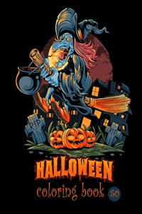 halloween coloring book