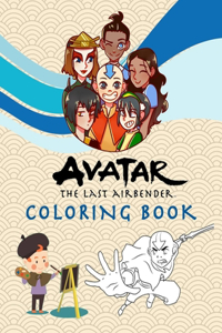 Avatar The Last Airbender Coloring Book