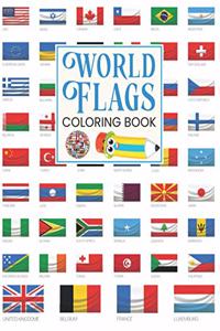 World Flags Coloring Book