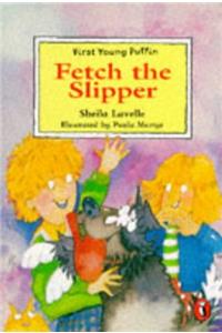 First Young Puffin Fetch The Slipper
